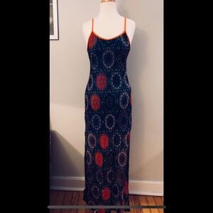 Patterned Maxi Dress